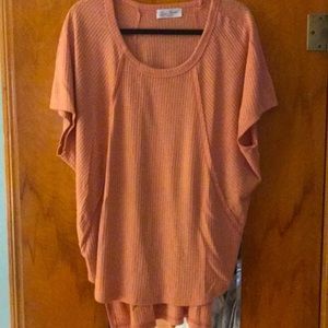 Peach tunic